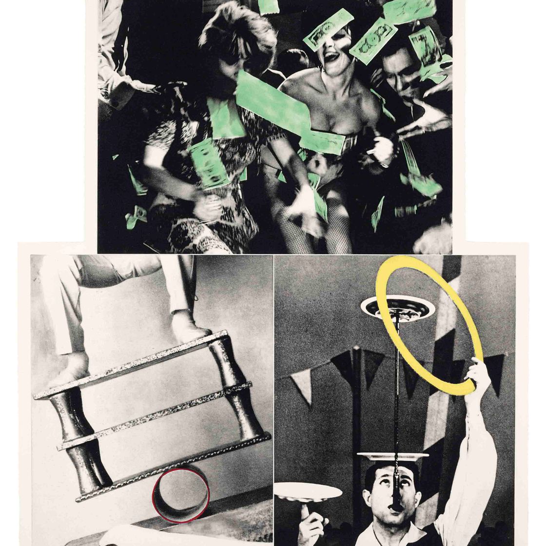 John Baldessari — Жизненный баланс (с помощью денег) (C. H. 46)