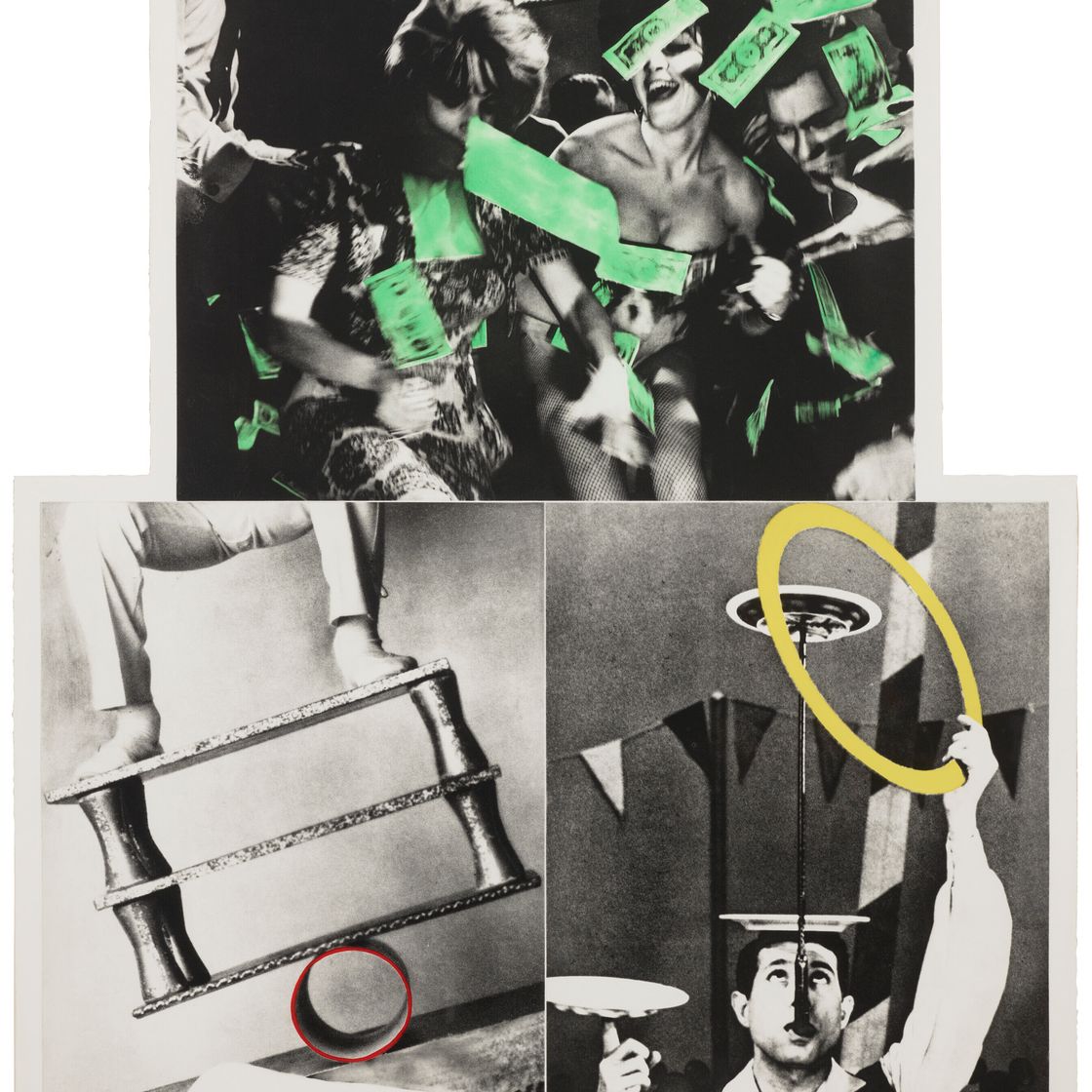 John Baldessari — Жизненный баланс (с помощью денег), изображение 1