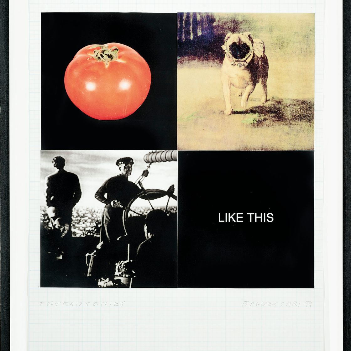 John Baldessari — Серия тетрадей: ВОТ ТАК
