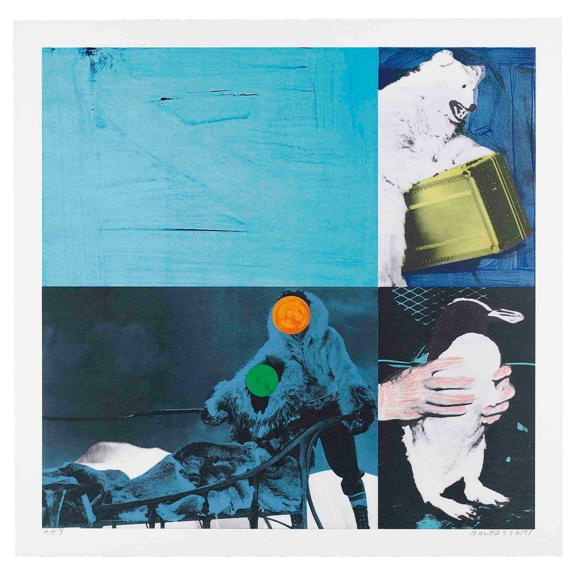 John Baldessari — Эскимо (синее), от Cliché (C.H. 75)