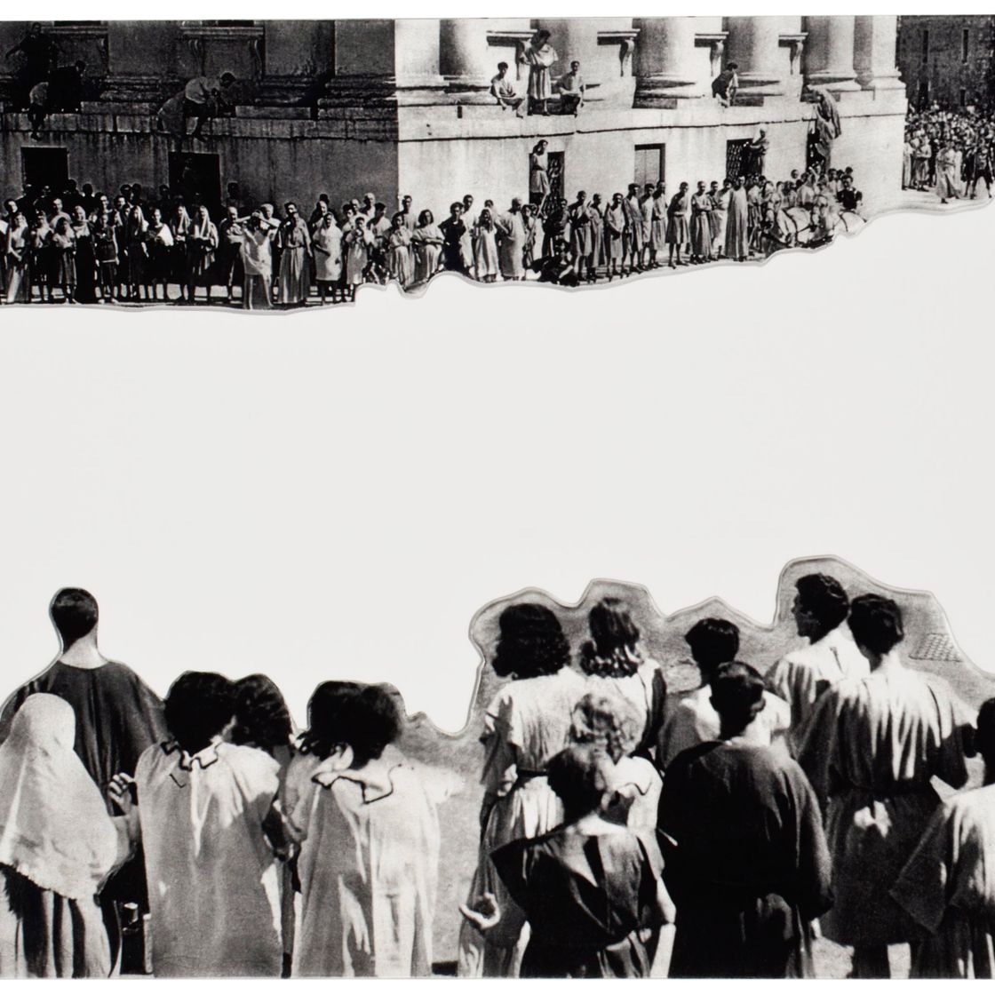 John Baldessari — Толпы, в которых отсутствует Форма разума: Пример 4