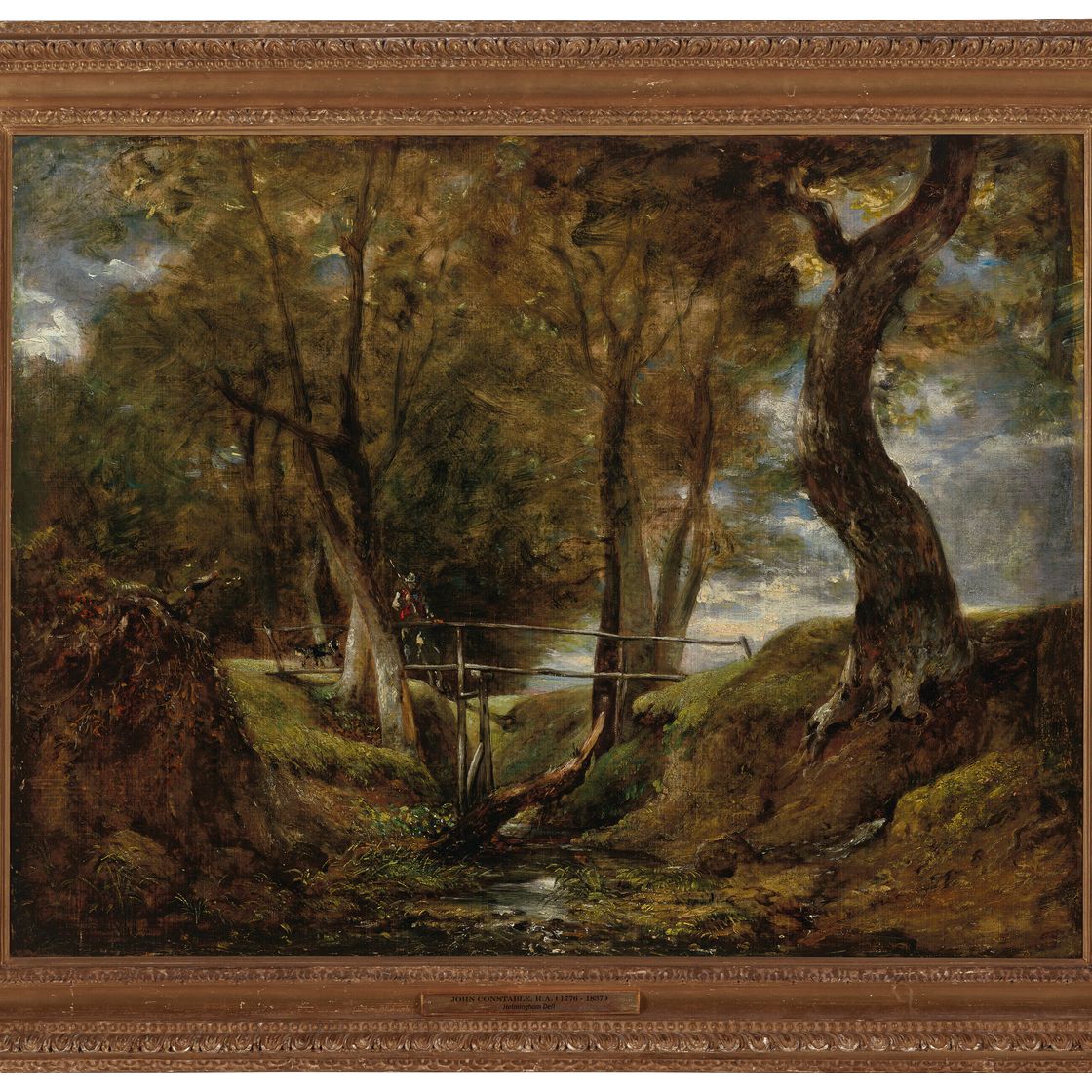 John Constable — Хелмингемская лощина, изображение 2