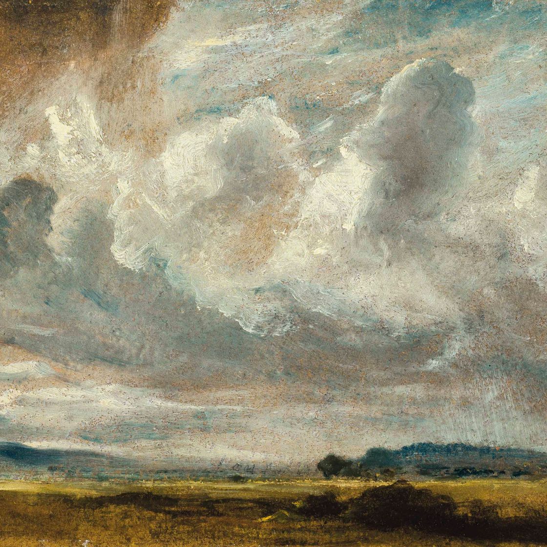 John Constable — Изучение облаков над ландшафтом