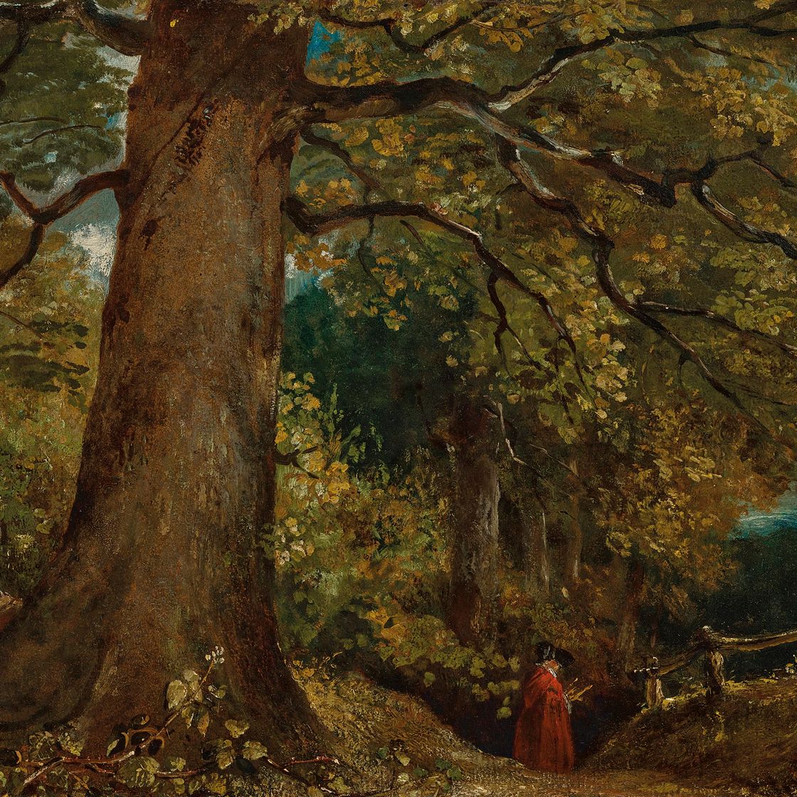 John Constable — Лесной пейзаж, изображение 1
