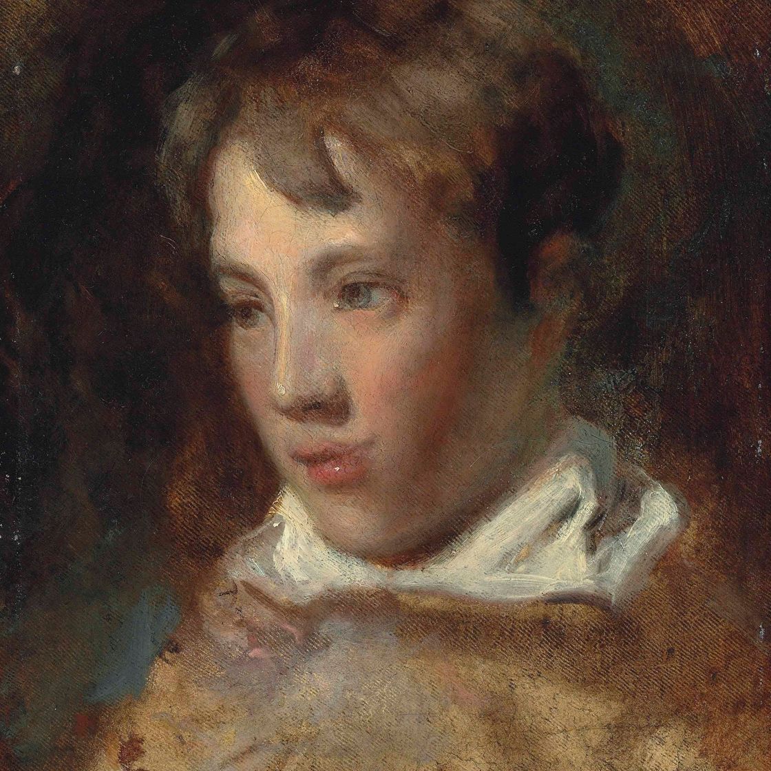 John Constable — Портрет одного из сыновей художника, которого традиционно называют Джоном Чарльзом Констеблем (1817-1841).