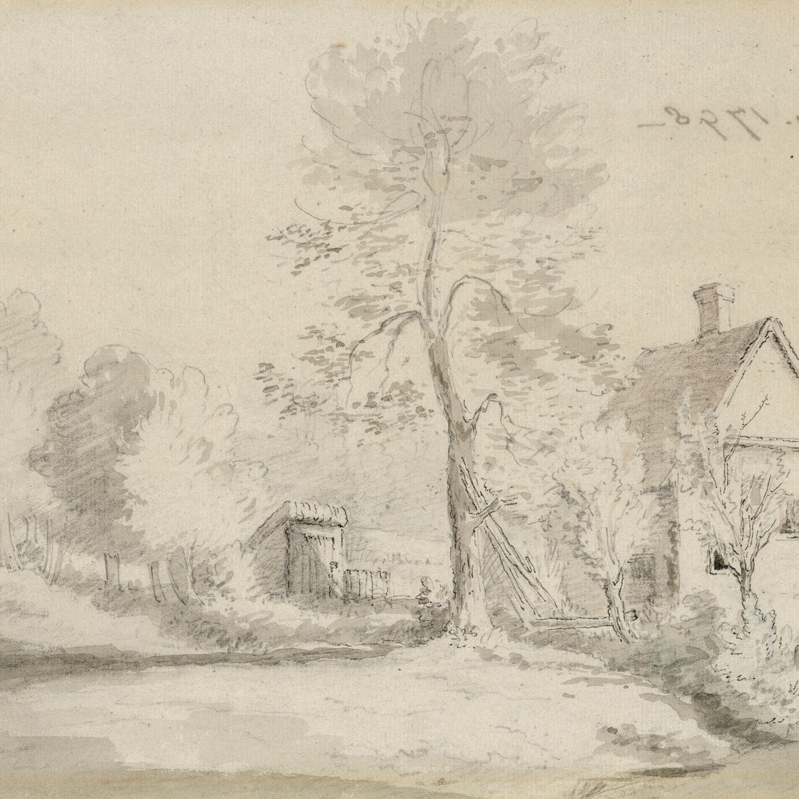 John Constable — Хайэм, к западу от Восточного Бергхольта, изображение 1