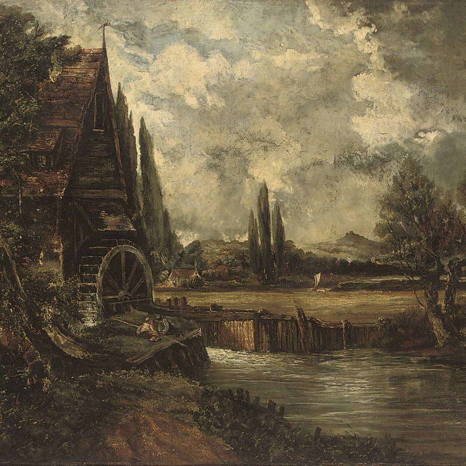 John Constable — Дедхэмская мельница