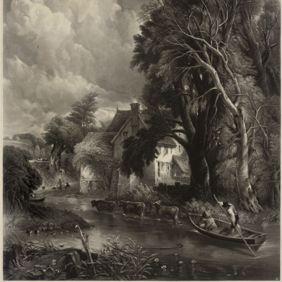 John Constable — Ферма в Долине
