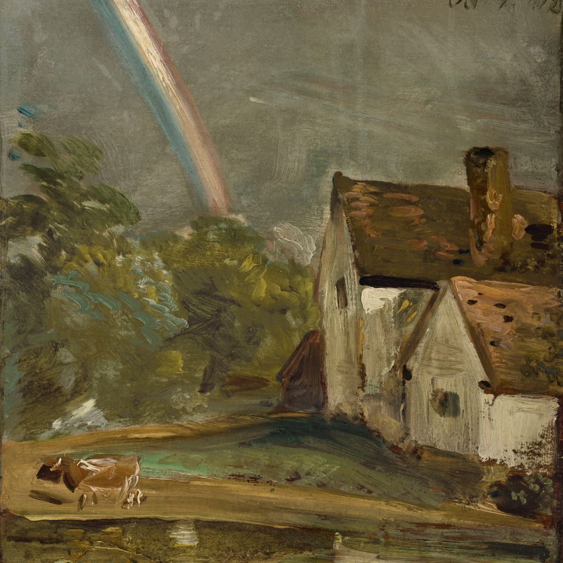John Constable — Домик Вилли Лотта с радугой