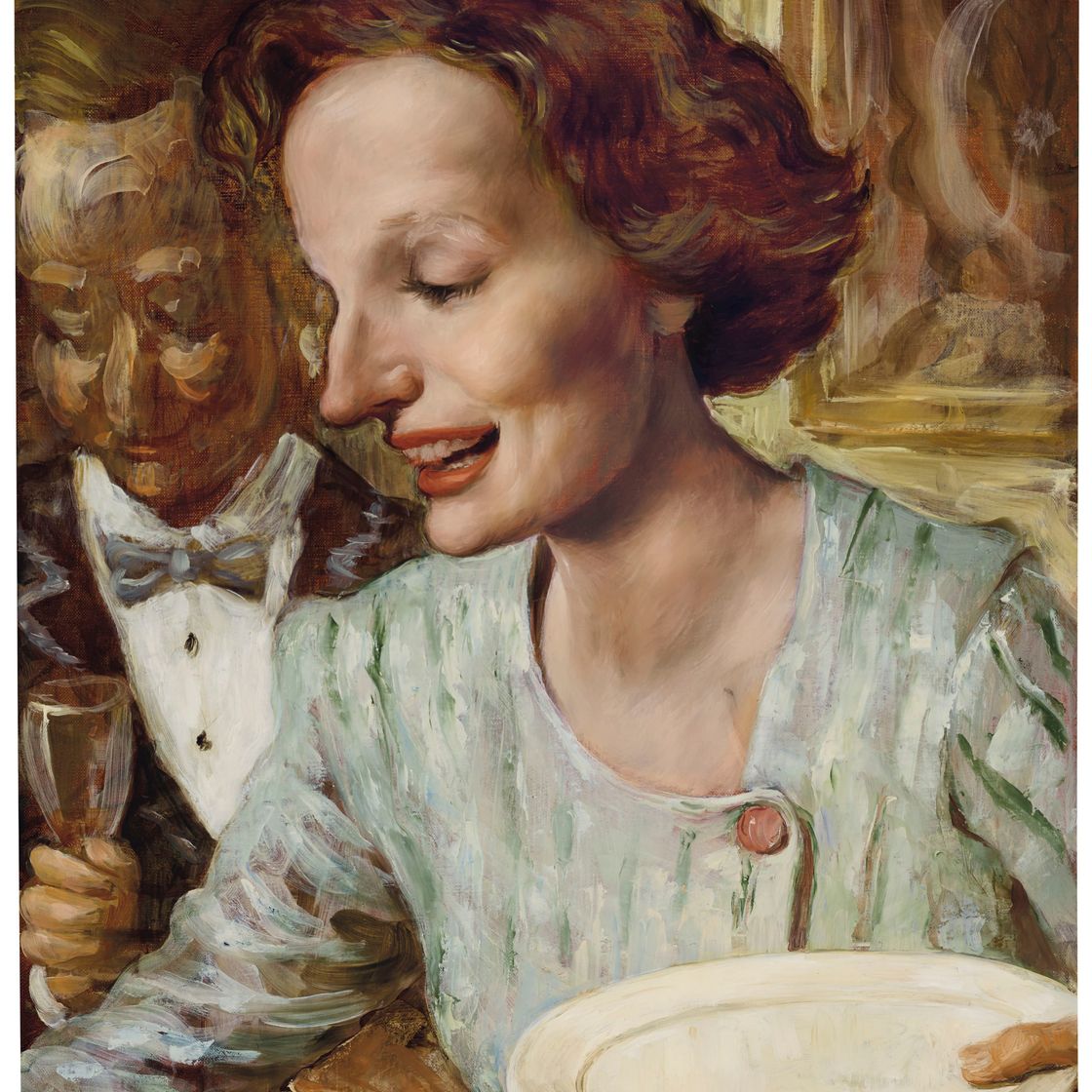 John Currin — Буфет