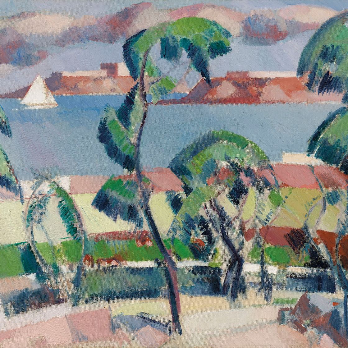 John Duncan Fergusson — Динар, острова
