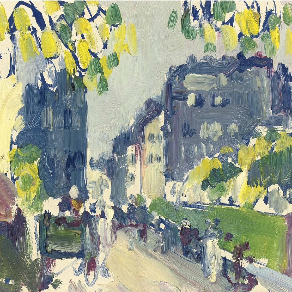 John Duncan Fergusson — Париж