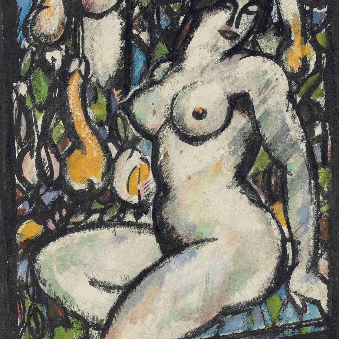 John Duncan Fergusson — Энн Эстель Райс, Париж