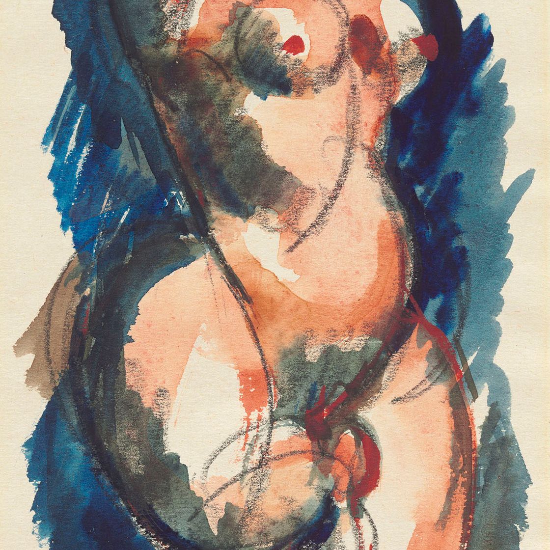 John Duncan Fergusson — Обнаженный