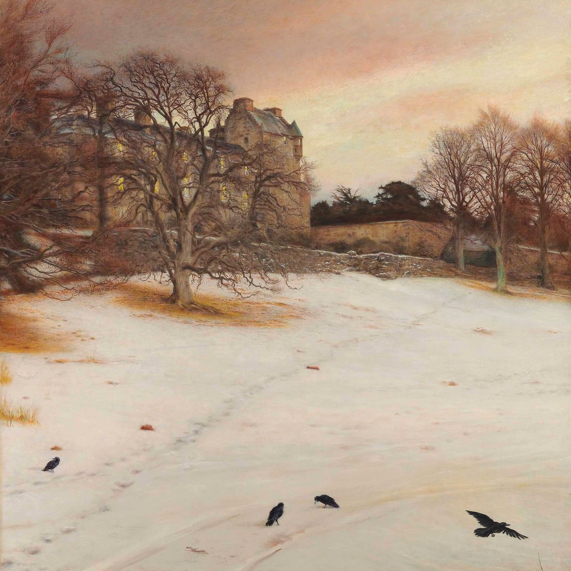 John Everett Millais — рождественский сочельник