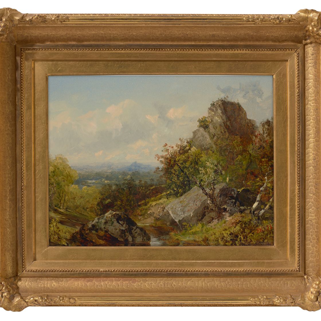 John Frederick Kensett — Вид с валунов, изображение 2