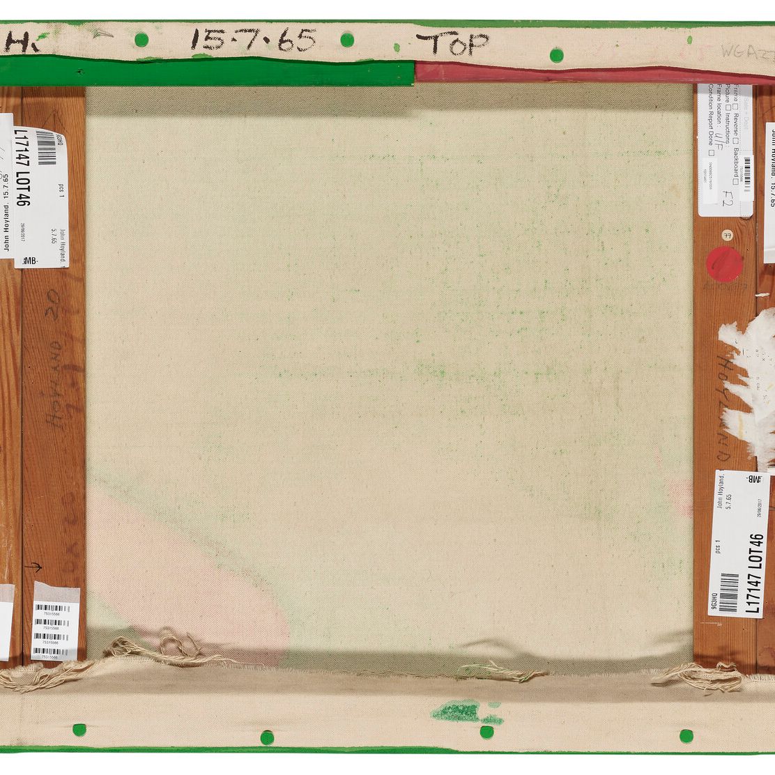 John Hoyland — 15.7.65, изображение 2