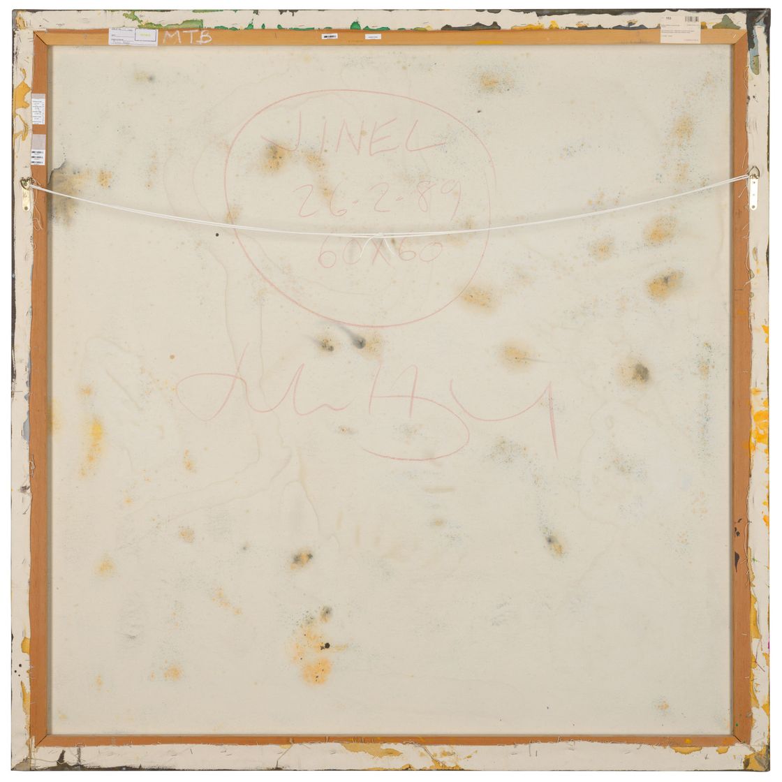 John Hoyland — Джинел 26.2.89, изображение 2