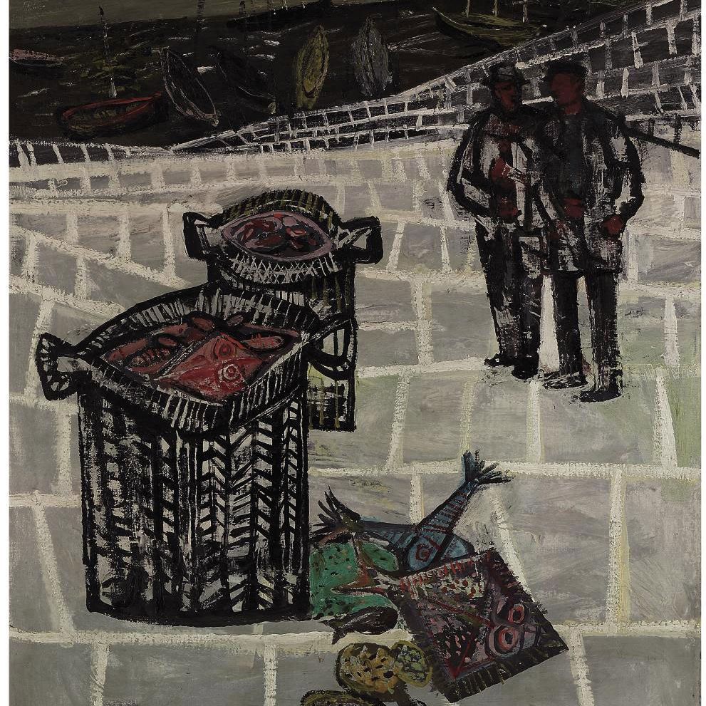 John Minton — Два рыбака