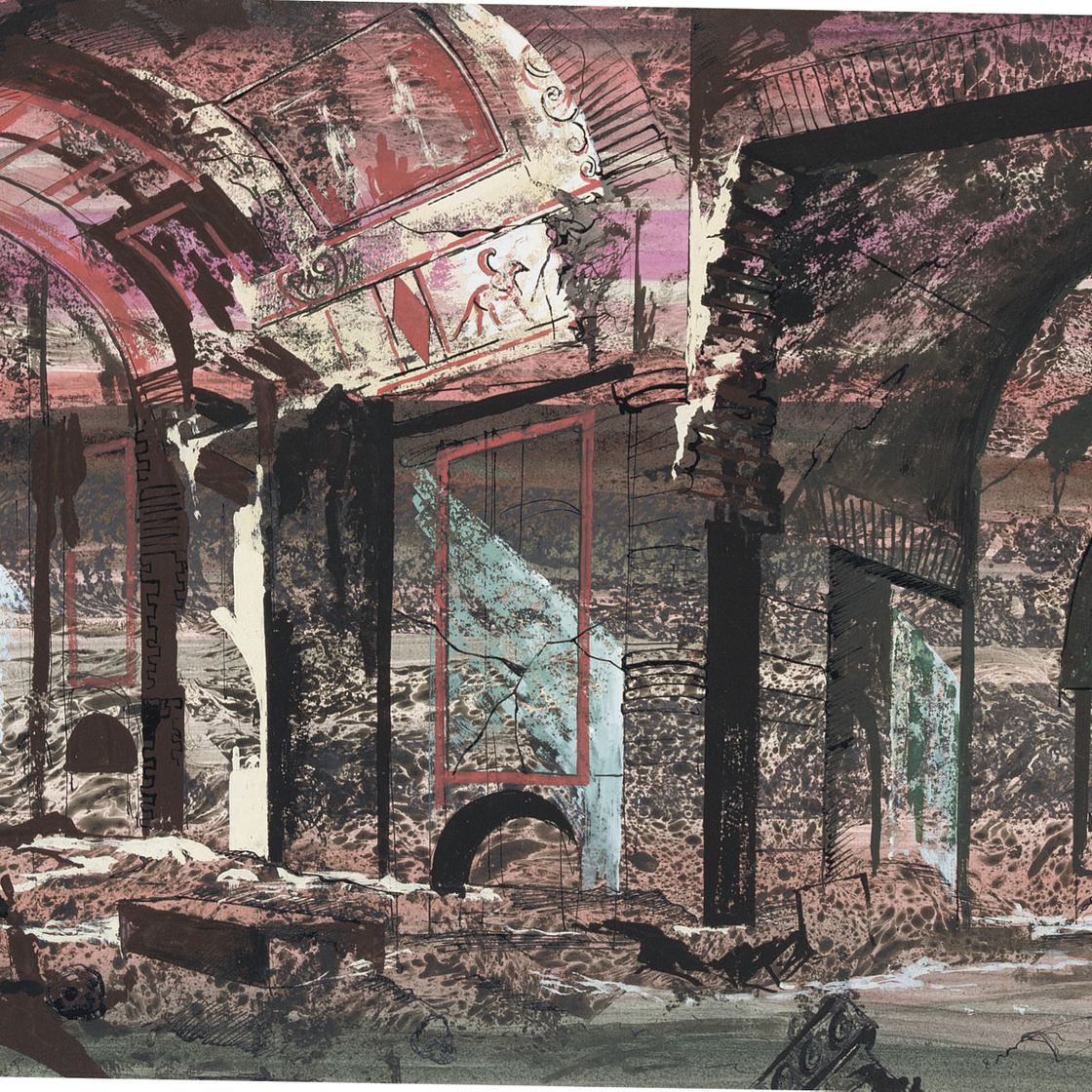 John Piper — Катакомбы, Рим