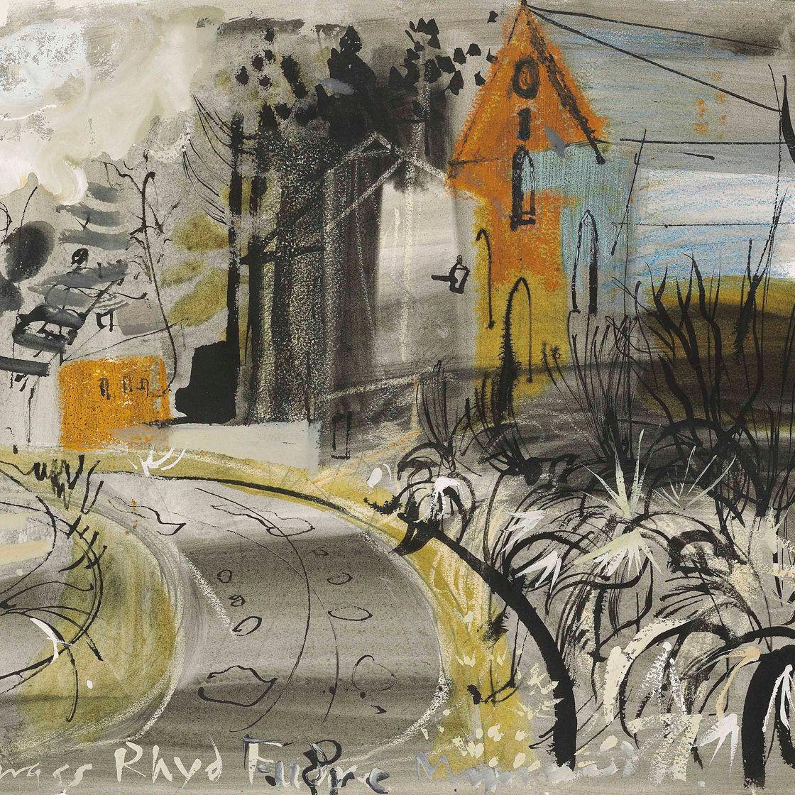 John Piper — Мокрая трава, Рид Фудр