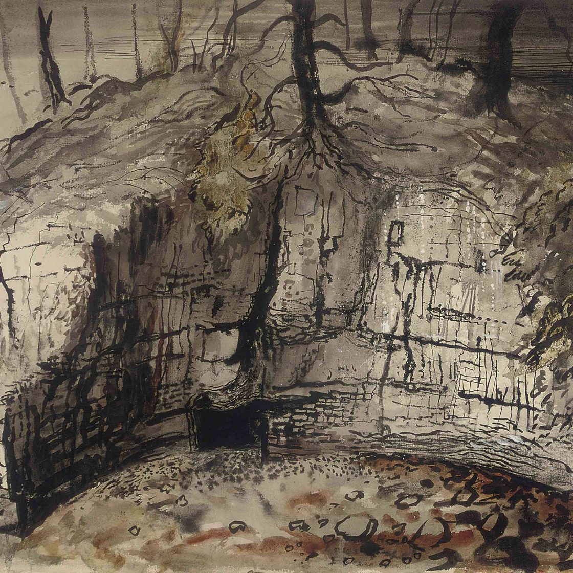 John Piper — Вход в пещеру Йордас