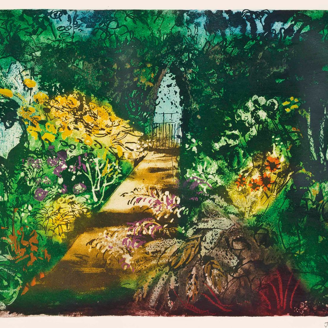 John Piper — Летний сад, Фоули Боттом (Левинсон, 369)