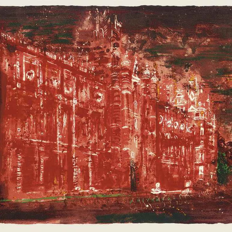 John Piper — Королевский колледж Холлоуэй, из викторианских дворцов мечты (Левинсон, 272)