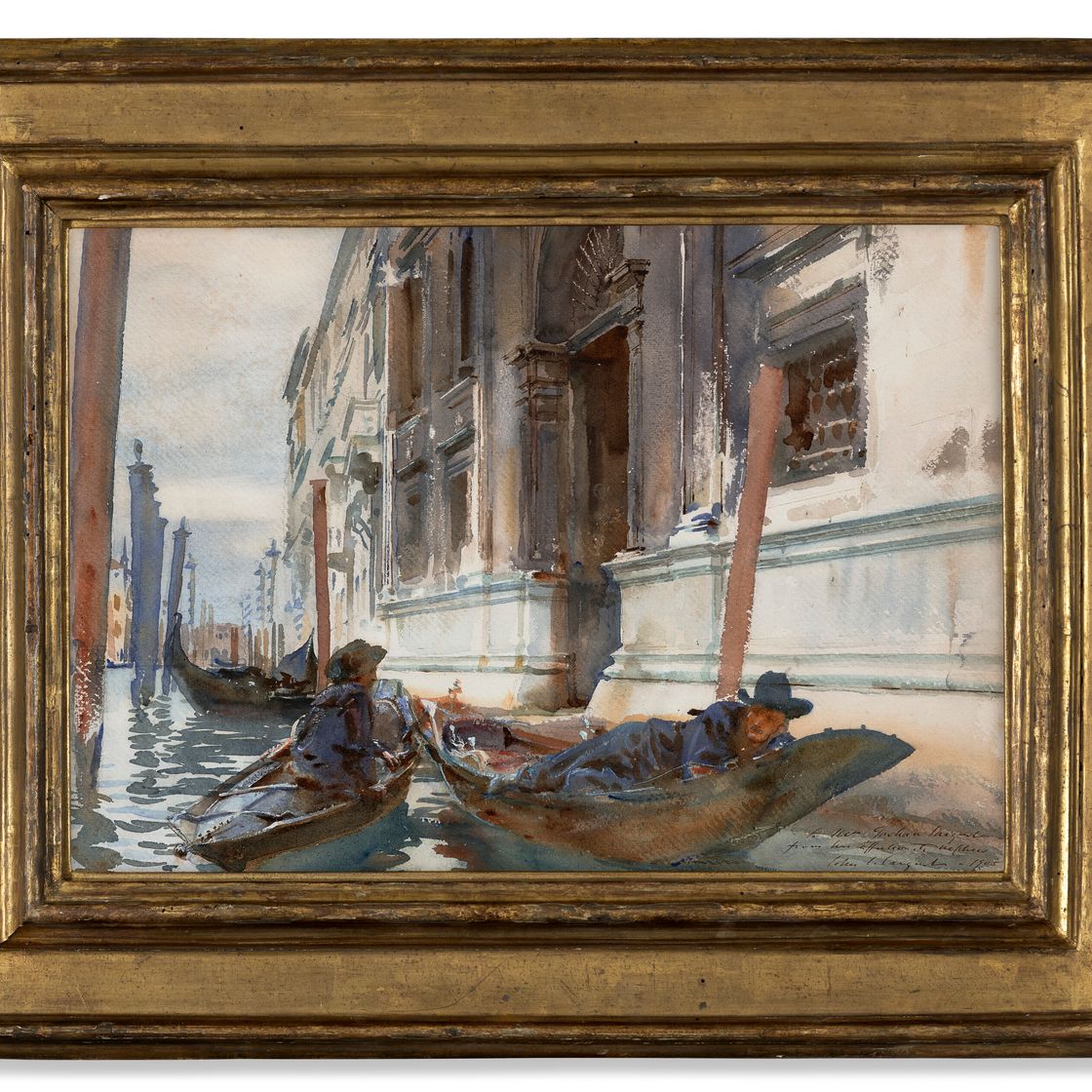 John Singer Sargent — Сиеста гондольера, изображение 2
