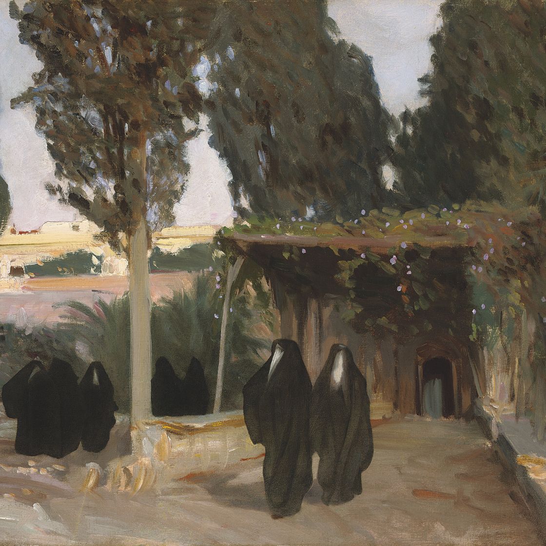 John Singer Sargent — Тенистая тропинка на Востоке
