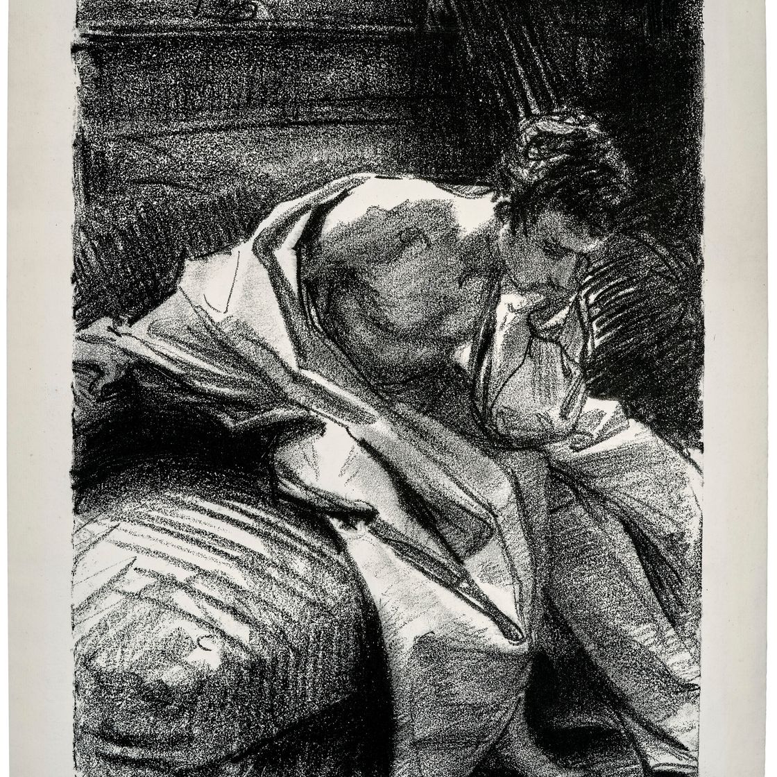John Singer Sargent — Кабинет молодого человека (сидящего), изображение 3