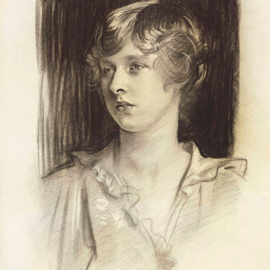 John Singer Sargent — Портрет Эвелин Блай Сент-Джордж
