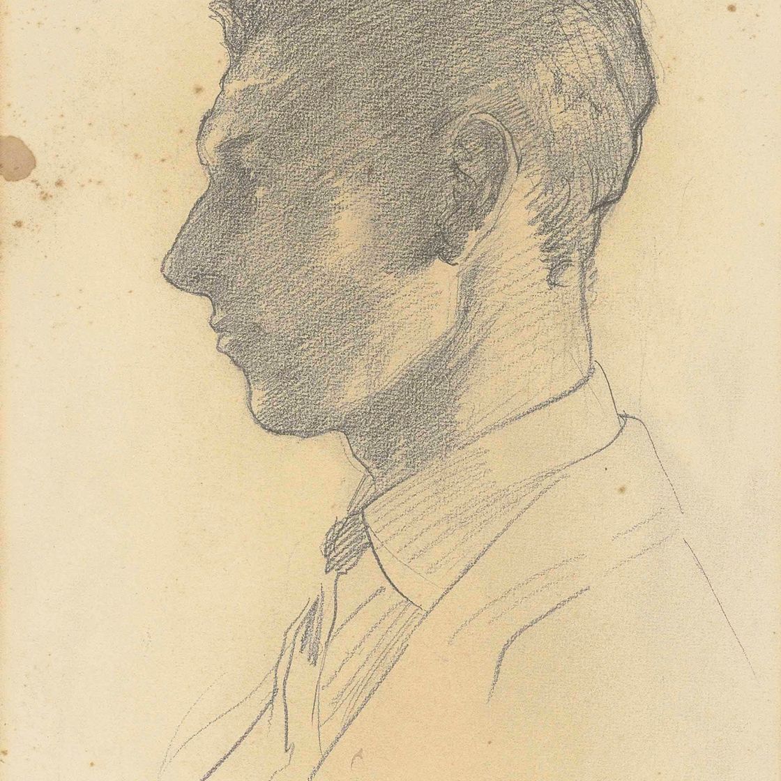 John Singer Sargent — Портрет Леонарда "Джинкса" Харрисона (1870 - 1939)