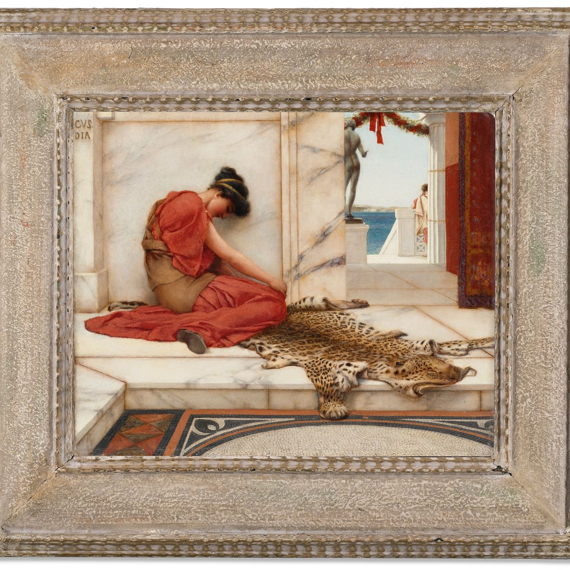 John William Godward — Размолвка, изображение 2