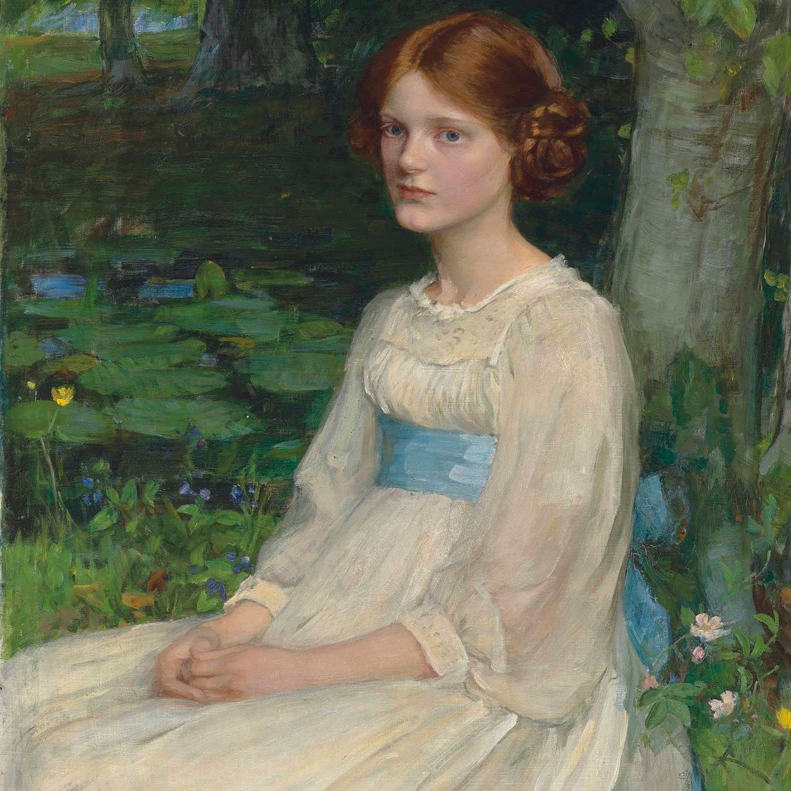 John William Waterhouse — Мисс Бетти Поллок