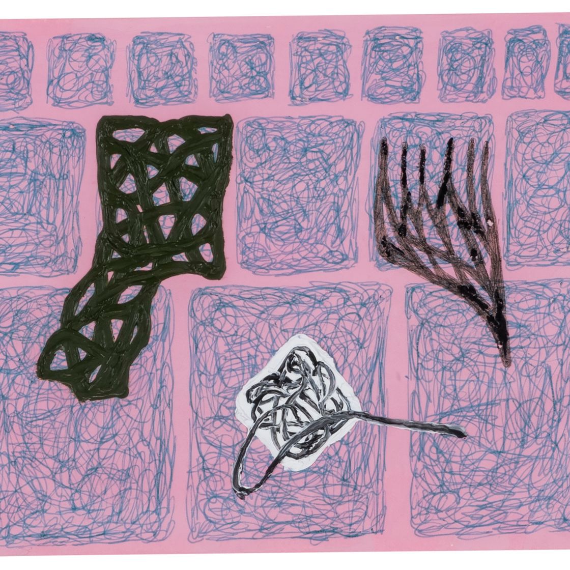 Jonathan Lasker — Без названия