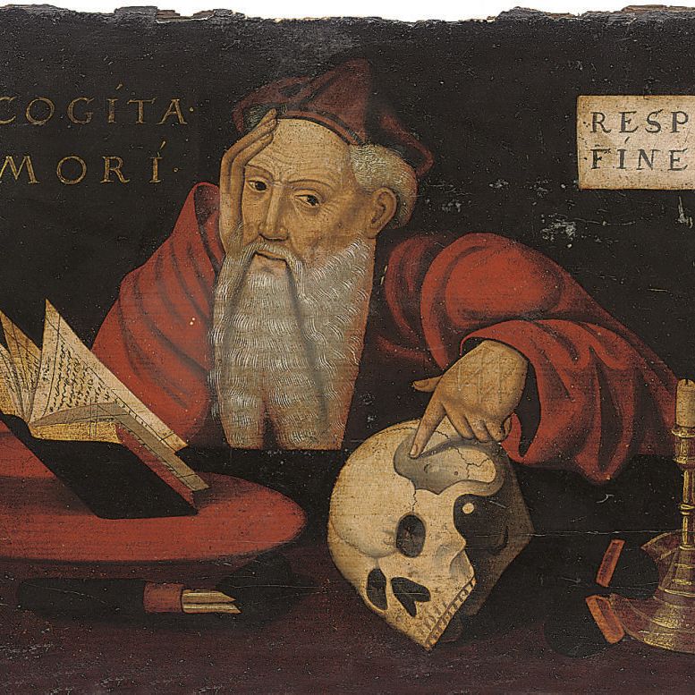 Joos Van Cleve — Святой Иероним в своем кабинете
