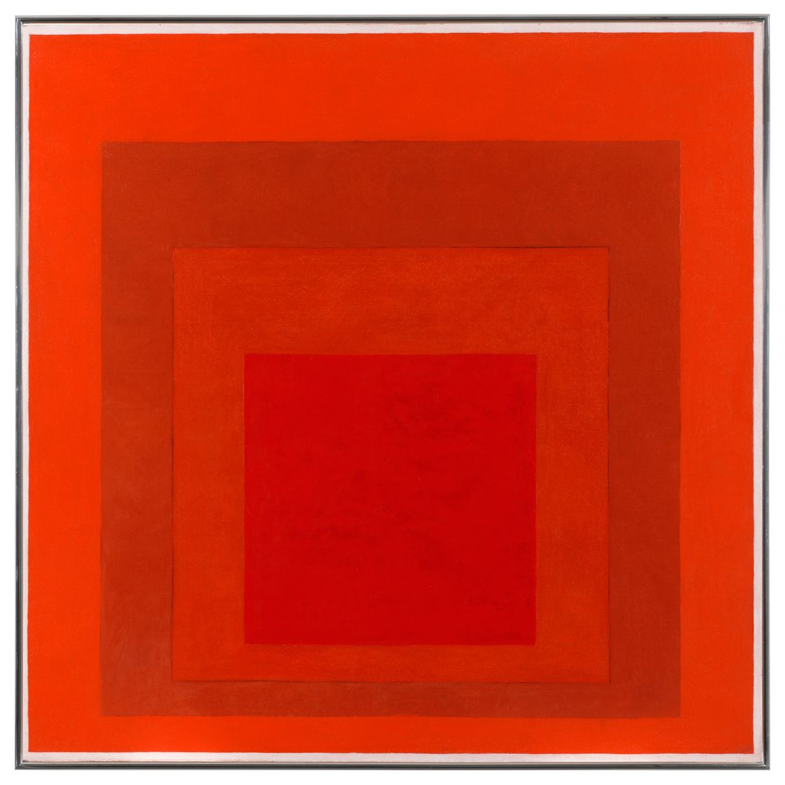 Josef Albers — Дань уважения площади: Между двумя алыми, изображение 1