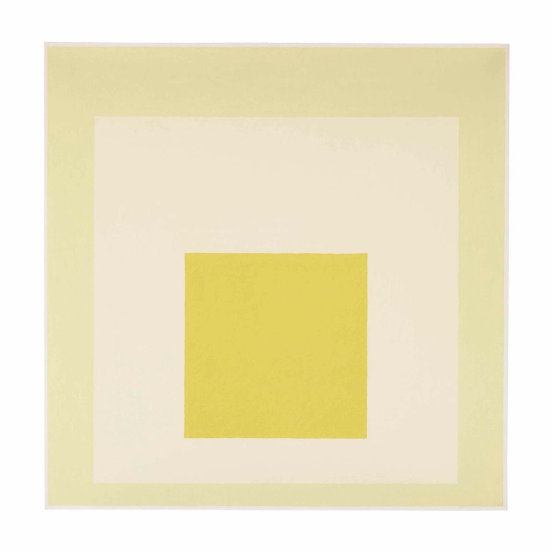 Josef Albers — Дань уважения площади: Белый нимб