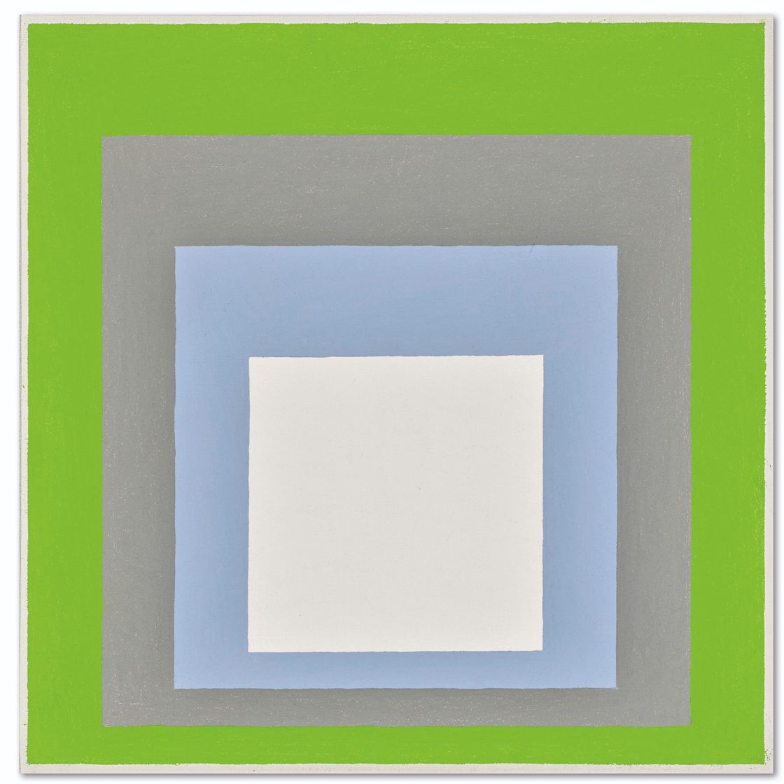 Josef Albers — Этюд в честь площади: Внезапная весна, изображение 2