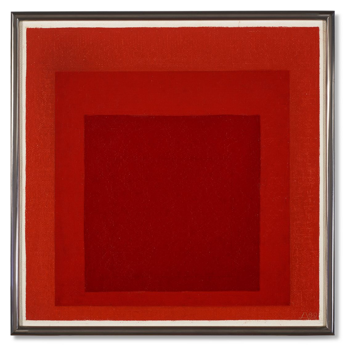 Josef Albers — Этюд в честь Площади: Красный В.М., изображение 1