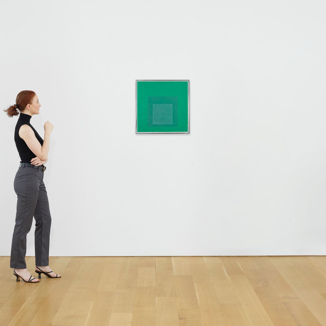 Josef Albers — Дань уважения площади [Начало ночи], изображение 2