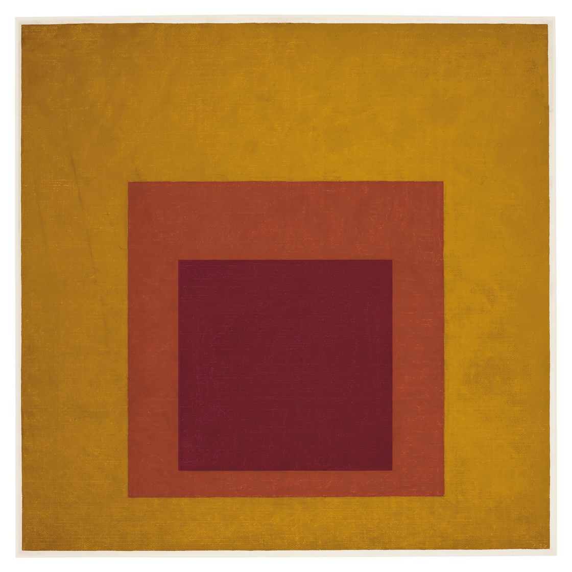 Josef Albers — Этюд в честь площади: Бронзовый