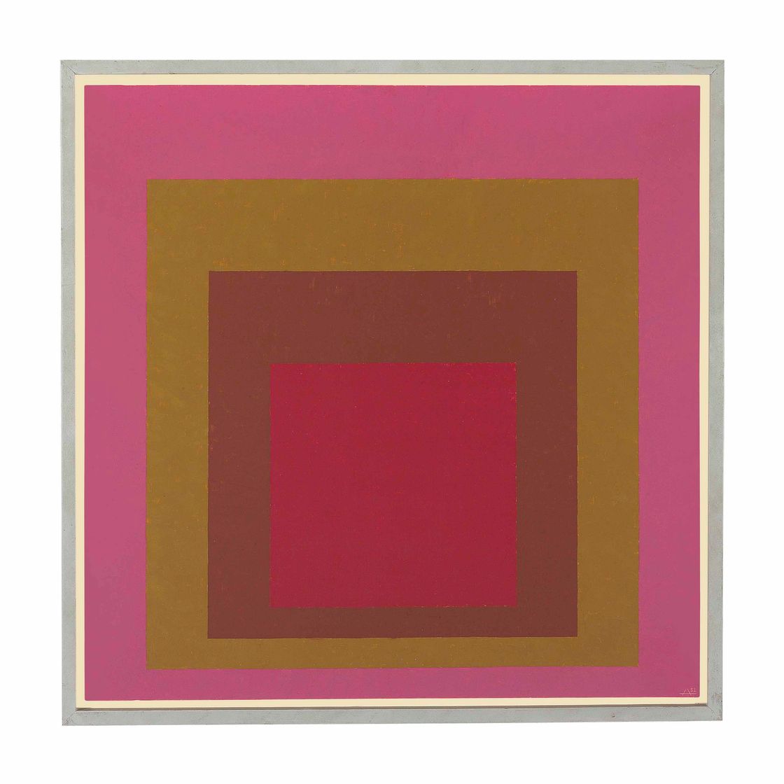 Josef Albers — Дань уважения площади: Сдержанное сияние
