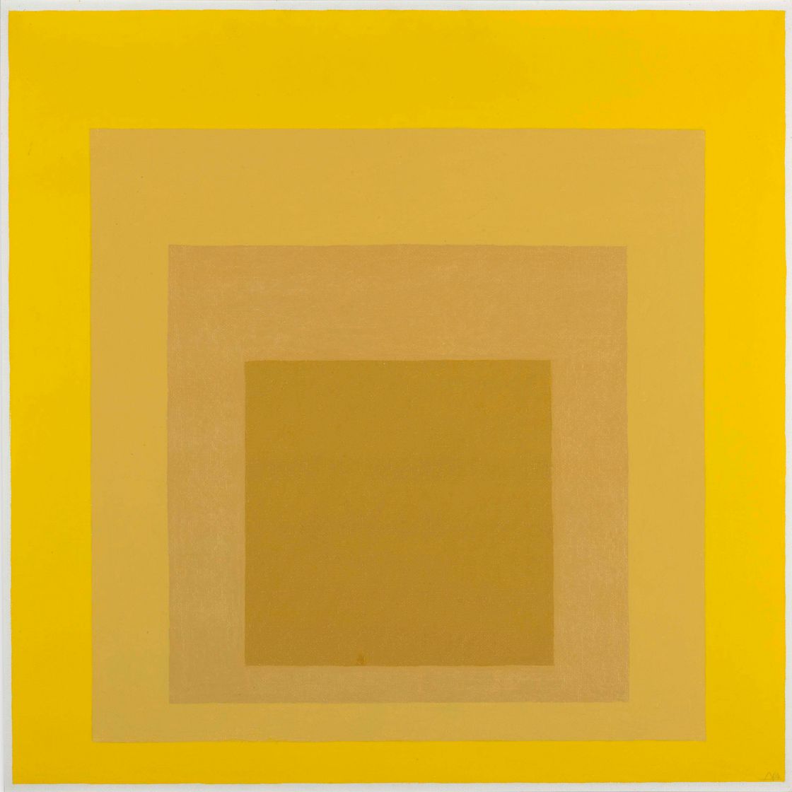 Josef Albers — Этюд в честь Площади: "Легкая ходьба"