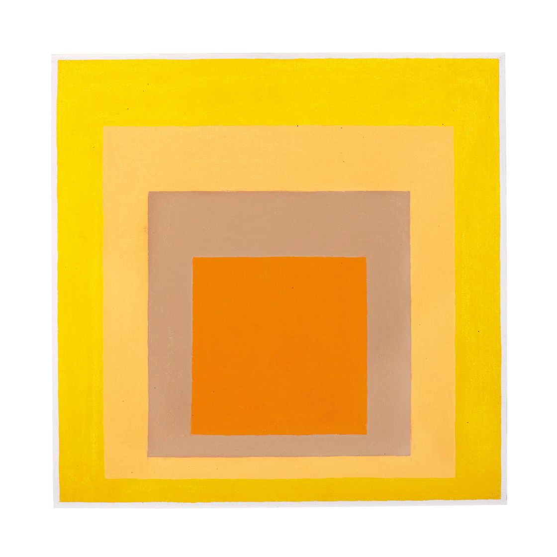 Josef Albers — Этюд в честь Площади: Созревание