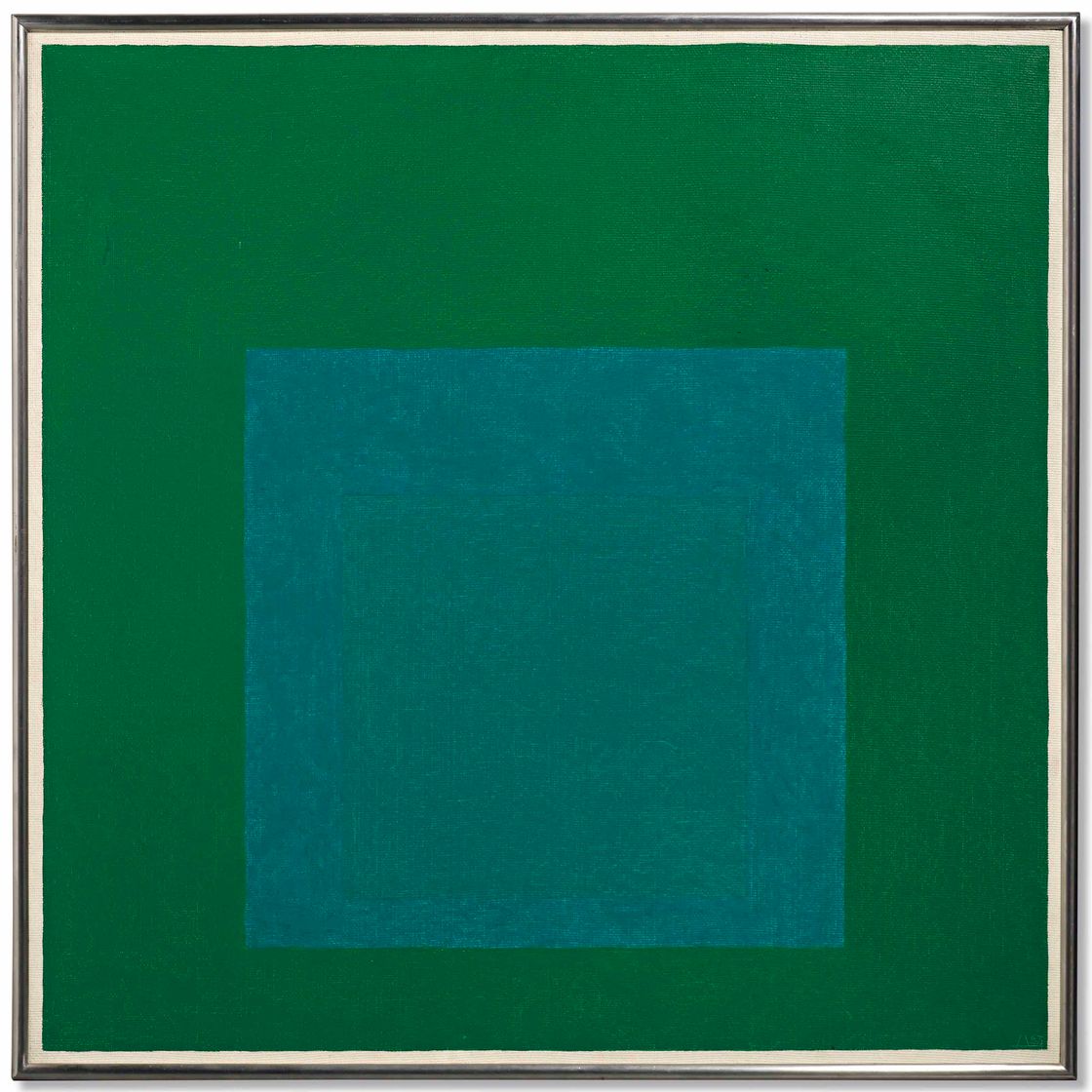 Josef Albers — Дань уважения площади: Прохладный подъем