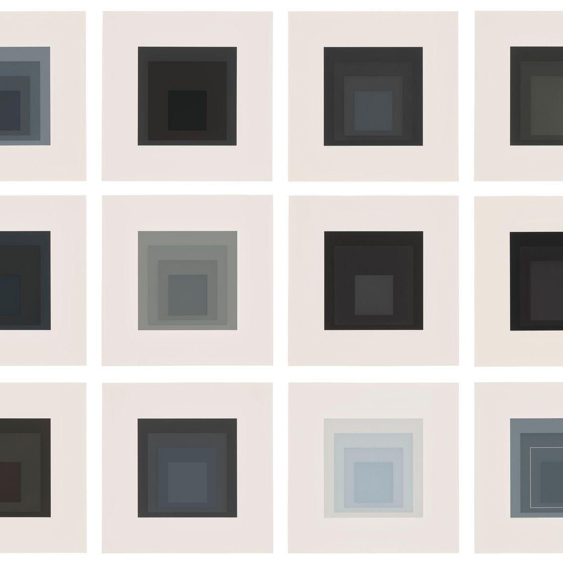 Josef Albers — Серые приборы I