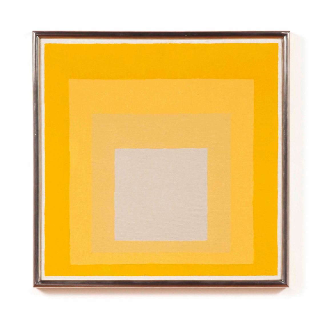 Josef Albers — Этюд в честь Площади: Темное играет светлее