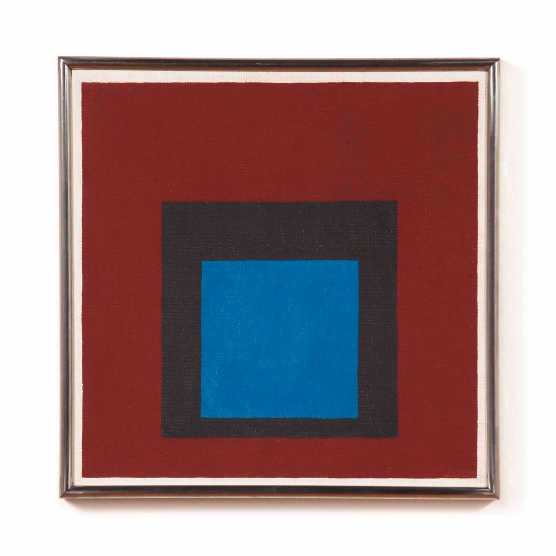 Josef Albers — Этюд в честь Площади: Ноктюрн